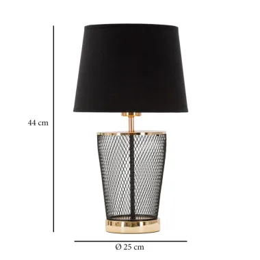 LAMPA STOŁOWA CHAINE TOWER Ø 25X44 cm